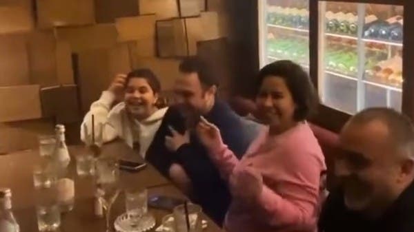 Safa’s watch.. Watch Sherine spontaneously dance with her husband, Hossam Habib