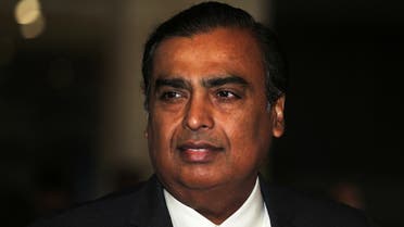Mukesh Ambani, Chairman and Managing Director of Reliance Industries, arrives to address the company's annual general meeting in Mumbai, India, on July 5, 2018. (Reuters)