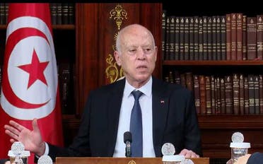Tunisian President Kais Said