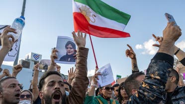 من الاحتجاجات الإيرانية - طهران - إيران 