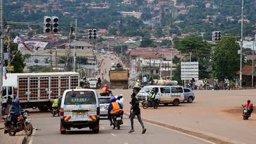 Motorists and cyclists are seen at a traffic light intersection in Kabuusu area of the Lubaga division. (Fie photo)600105153_RC2YMX9F2GXD_RTRMADP_3_HEALTH-EBOLA-UGANDA