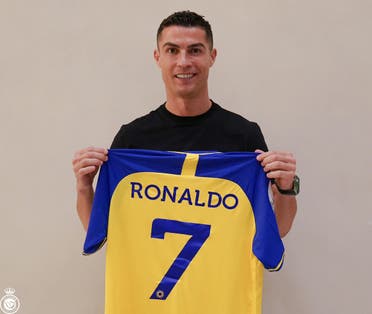 Football star and Portugal captain Cristiano Ronaldo signs with Saudi club Al Nassr. (Twitter)