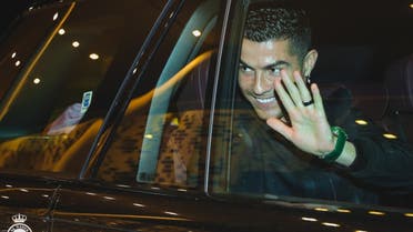 Cristiano Ronaldo has touched down in Saudi Arabia after his historic signing with Al Nassr football club. (Supplied)