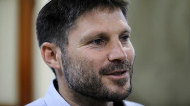Bezalel Smotrich the Israeli transportation minister arrives to attend a weekly cabinet meeting in Jerusalem June 24, 2019. (Reuters)