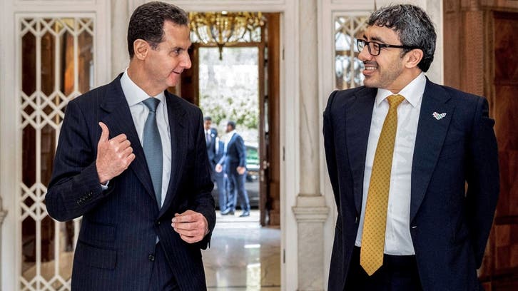 US says doesn’t support normalization with Syria’s Assad after UAE FM visit