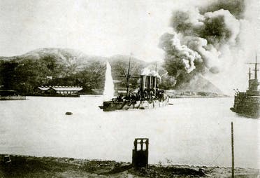 عملية قصف بورت آرثر عام 1905