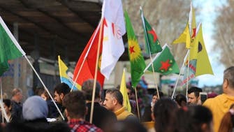 Kurds from around Europe demonstrate over killings in Paris