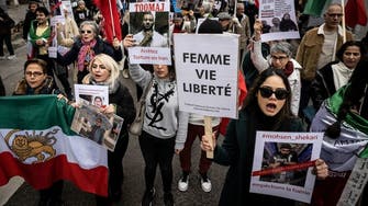 Hundreds rally in French city in support of Iran protests
