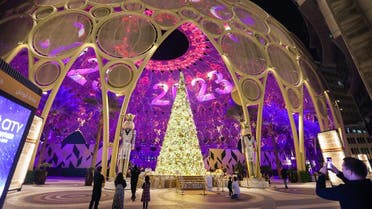 Expo City Dubai’s wintry wonderland activations will continue until January 12. (Supplied)