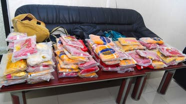 Ras Al Khaimah authorities seize 103kg of smuggled hashish. (Twitter)