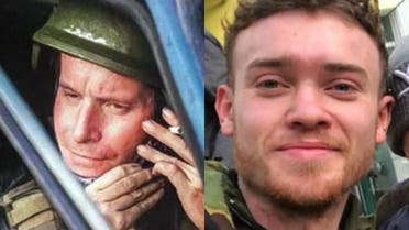 Missing British aid workers, Andrew Bagshaw and Christopher Parry. (Twitter)