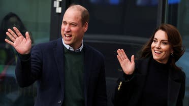 Britain's Prince William, Prince of Wales and Kate, Princess of Wales visit the Open Door Charity, a charity focused on supporting young adults across Merseyside with their mental health, using culture and creativity as the catalyst for change, in Birkenhead, Britain January 12, 2023. Jon Super/Pool via REUTERS