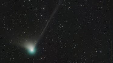 Comet C/2022 E3 (ZTF). (Credit: NASA/Dan Bartlett)