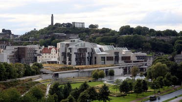 A view of the Scottish Parliament building in Edinburgh August 21, 2014. (Reuters)
