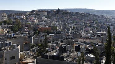 A picture taken on May 14, 2014 shows the Palestinian refugee camp of Dheisheh near the West Bank Town of Bethlehem.  (AFP)