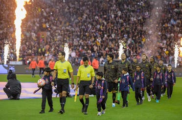 PSG Entrance at Riyadh Season Cup (Supplied)