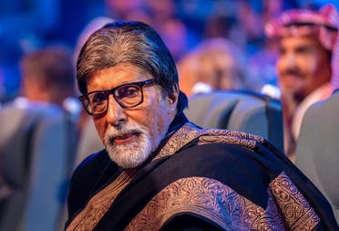 Indian Actor Amitabh Bachchan received the Life Achievement Award at the Joy Awards in Riyadh. (Twitter) 