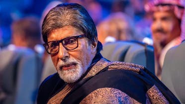 Indian Actors Amitabh Bachchan received the Life Achievement Award at the Joy Awards in Riyadh. (Twitter) 