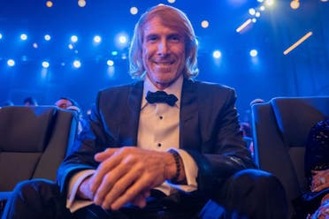 US director Michael Bay received the Lifetime Achievement Award at the Joy Awards in Riyadh. (Twitter)