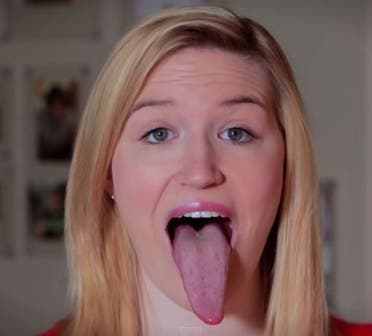 Long-tongued Adrienne