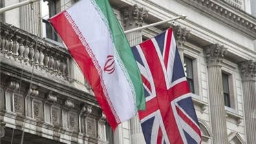 پرچم بریتانیا و جمهوری اسلامی