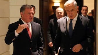 Israel’s Netanyahu holds talks with King Abdullah in Jordan