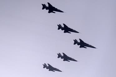 Indian fighter jets fly past during India’s 74th Republic Day parade in New Delhi on January 26, 2023. (Reuters)