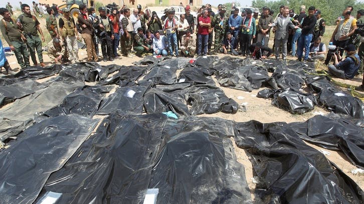 Iraq to hang 14 people for ISIS massacre of hundreds of army cadets in 2014