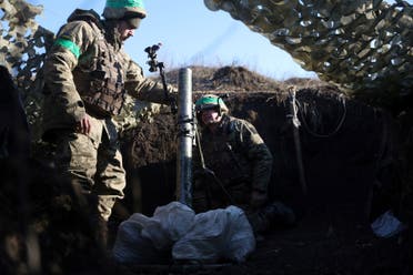 Ukrainian forces in Donetsk (AFP)
