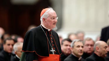 Cardinal Marc Ouellet of Canada arrives for a prayer at Saint Peter's Basilica in the Vatican March 6, 2013. Catholic cardinals said on Tuesday they wanted time to get to know each before choosing the next pope and meanwhile would seek more information on a secret report on alleged corruption in the Vatican. (Reuters)