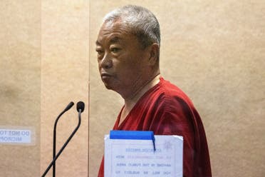 Chunli Zhao appears for his arraignment at San Mateo Superior court in Redwood City, California, US, on January 25, 2023. (Reuters)