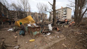 Aftermath of Russian shelling in Kherson, Ukraine on January 30, 2023. (Twitter)