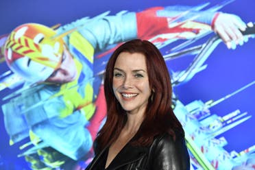 Annie Wersching attends the LA Premiere Of Cirque Du Soleil's Volta at Dodger Stadium on January 21, 2020 in Los Angeles, California. (AFP)