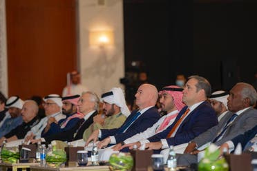 The 33rd Asian Football Confederation (AFC) Congress was attended by Saudi Arabia’s Minister of Sports Prince Abdulaziz bin Turki al-Faisal and FIFA president Gianni Infantino. (Twitter)