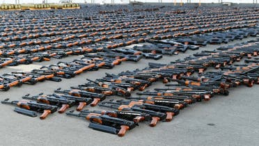 The Justice Department is now seeking the forfeiture of those weapons, including over one million rounds of ammunition and thousands of proximity fuses for rocket-propelled grenades,” said Attorney General Merrick Garland. (Supplied)