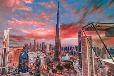 A general view of the Burj Khalifa and Downtown Dubai at sunset.( Unsplash, Alla Rome)