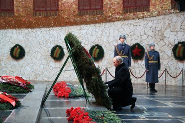 Vladimir Putin commemorates the Battle of Stalingrad - Reuters