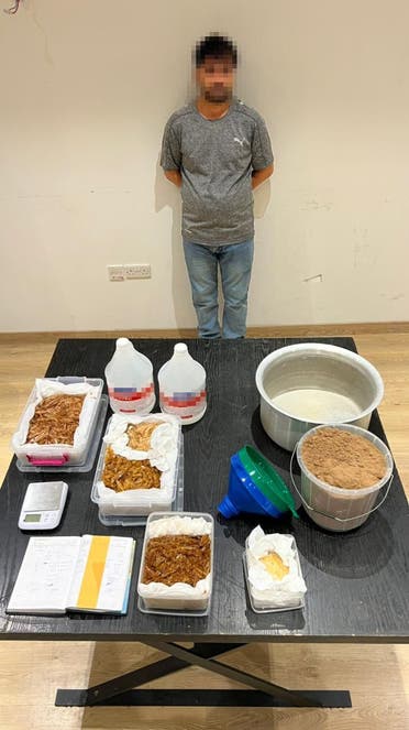 Dubai Police drug bust (Facebook)