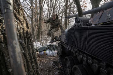 الجيش الأوكراني على جبهات القتال في دونيتسك
