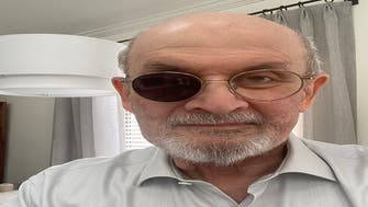 Salman Rushdie tweets new photo after losing eye in assassination attempt
