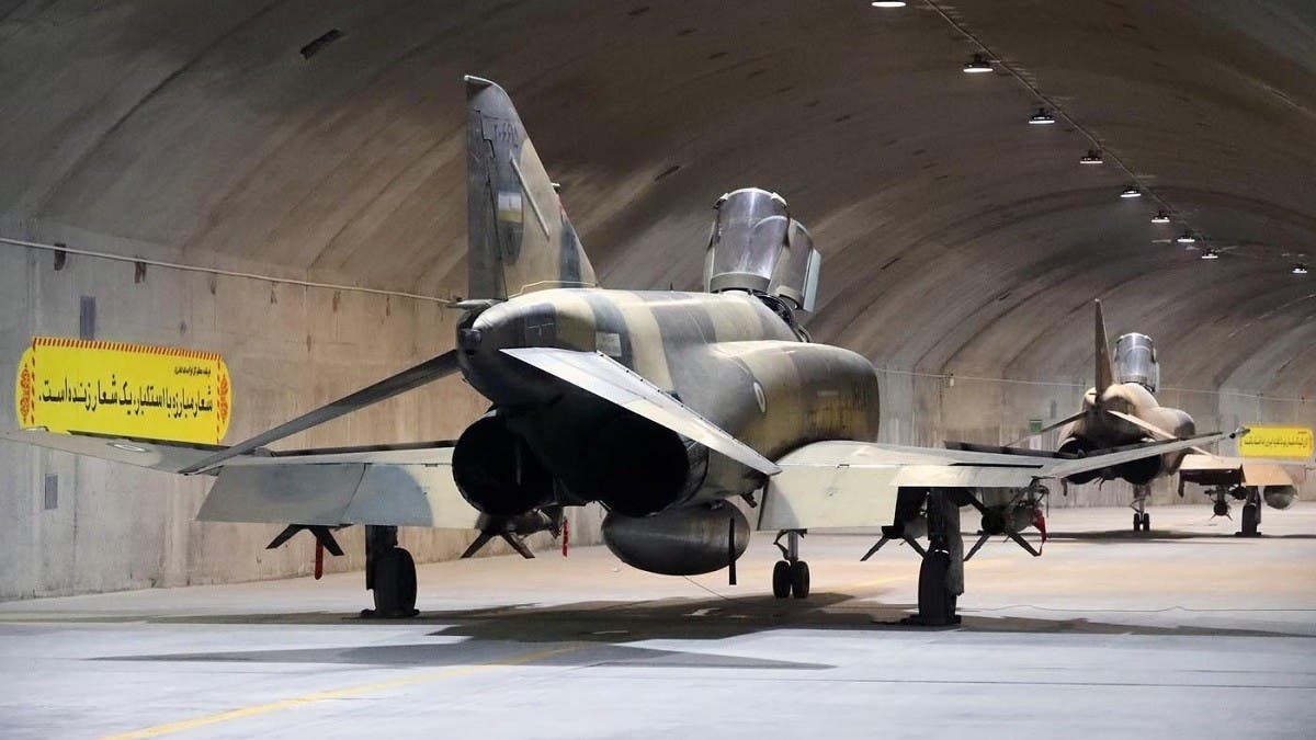 Iran Flaunts American Phantom Jets That Can Take-Off From Underground  Bases, Bomb Targets & 'Harass' Enemies