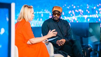 Black Eyed Peas frontman Will.i.am speaks at tech conference in Saudi capital Riyadh