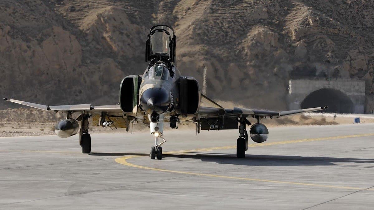 Iran Unveils Underground Air Base For Its F-4 Phantom II fighter jets - The  Aviationist
