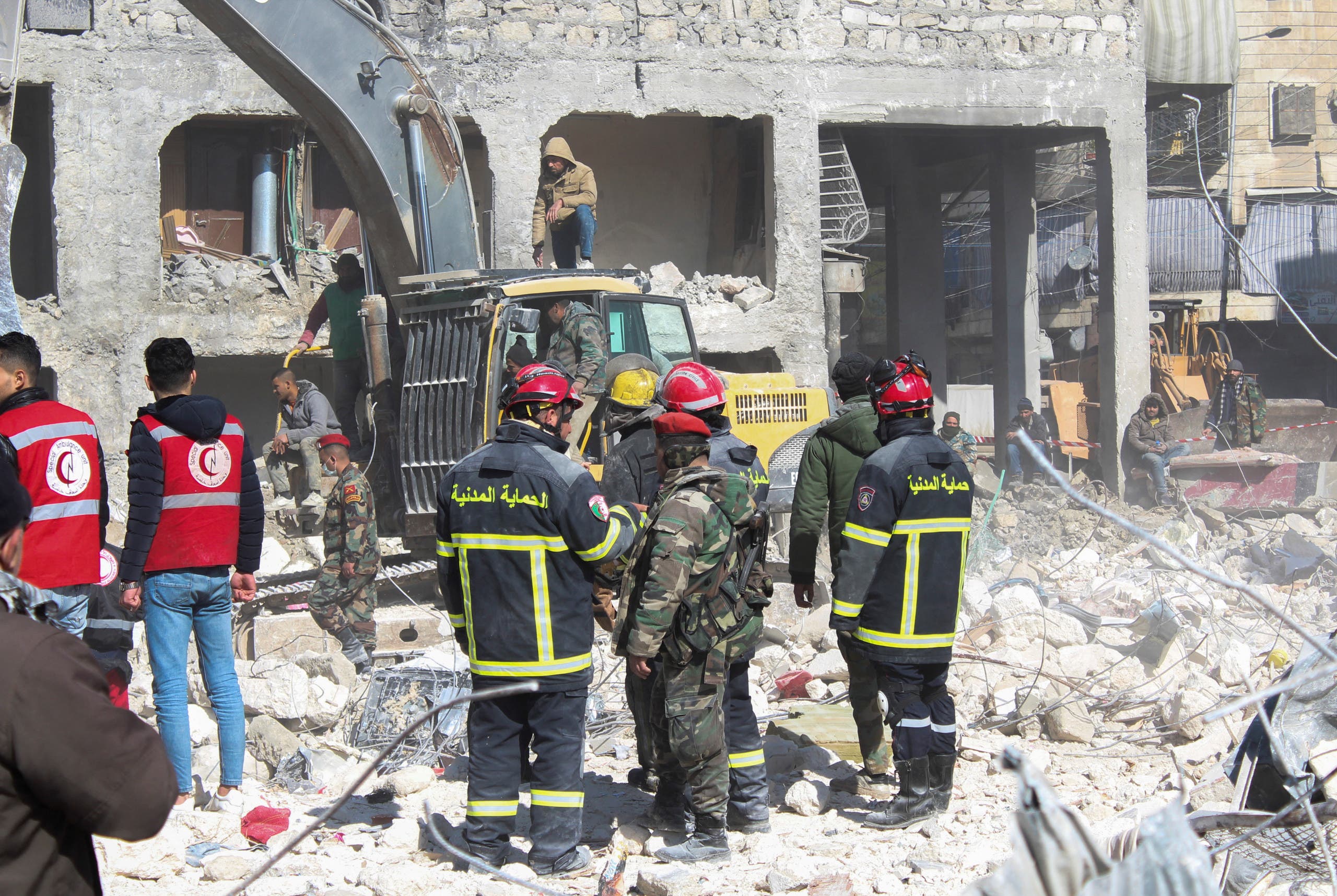 من حلب بعد الزلزال المدمر في سوريا - رويترز