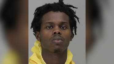 This image provided by Dallas County Jail shows Davion Irvinwho has been arrested, in the case of the two monkeys that were taken from the Dallas Zoo after he was spotted near the animal exhibits at an aquarium in the city. (Dallas County Jail via AP)
