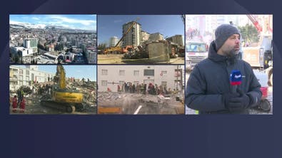 كاميرا العربية ترصد جهود البحث والإنقاذ في أضنة بتركيا جراء الزلزال