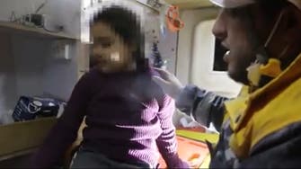 ملبے سے برآمد بچی کی فریاد "میری مردہ ماں اور بہنیں اندر ہیں" :ویڈیو