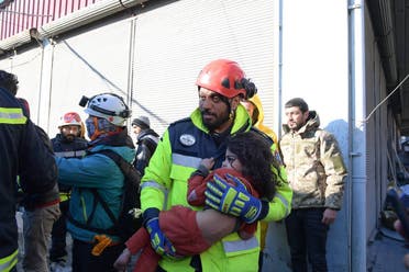 As part of the UAE’s ‘Gallant Knight/2’ operation, the mother, son, and two daughters of a Syrian family were rescued from the ruins of their home after a five-hour search and rescue operation in the Kahramanmaraş province. (Supplied: WAM)