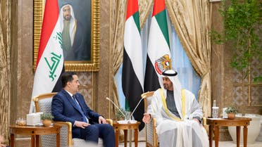 UAE President Sheikh Mohamed bin Zayed and Iraqi Prime Minister Mohammed Shiaa’ al-Sudani. (WAM)