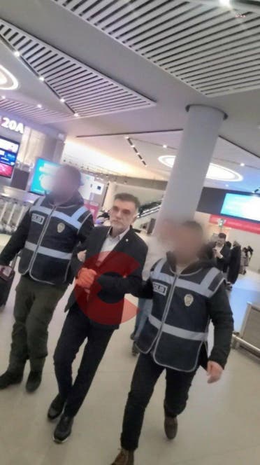 صورة نشرتها مواقع تركية لتوقيف المتعهد